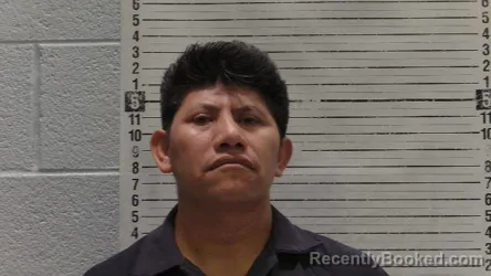 Mugshot of JOSER MATEO-RAMIREZ booked in Luna County, New Mexico on May 20, 2026