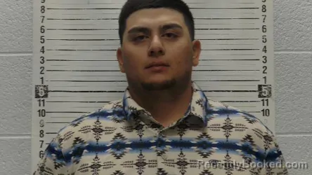 Mugshot of ANDRES DAVID UNZUETA booked in Luna County, New Mexico on May 24, 2026