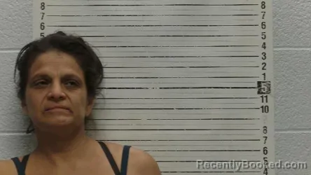 Mugshot of MARY PEREZ booked in Luna County, New Mexico on May 24, 2026