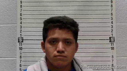 Mugshot of VICTOR COZ-MEJIA booked in Luna County, New Mexico on May 29, 2026