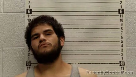 Mugshot of JIMMY ALEC ROMERO booked in Luna County, New Mexico on July 3, 2026