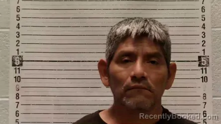 Mugshot of JUAN LUCAS-NORIEGA booked in Luna County, New Mexico on July 6, 2026