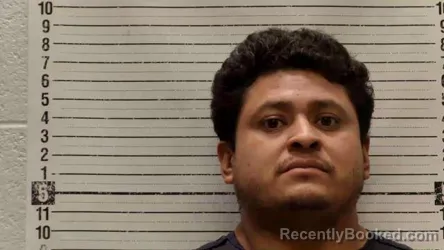 Mugshot of MIGUEL RAMIREZ-GONZALEZ booked in Luna County, New Mexico on July 6, 2026
