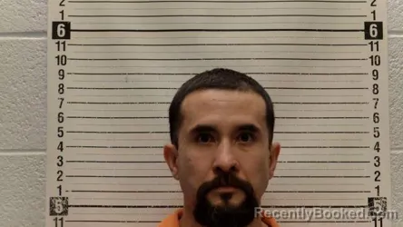 Mugshot of MANUEL FLORES booked in Luna County, New Mexico on July 7, 2026