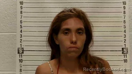 Mugshot of MANUELA JACQUEZ booked in Luna County, New Mexico on July 7, 2026