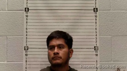Mugshot of DELFINO CUELLAR-CHAVEZ booked in Luna County, New Mexico on July 8, 2026
