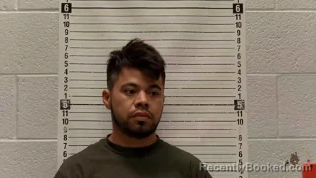 Mugshot of HUGO MARTINEZ-IBANEZ booked in Luna County, New Mexico on July 8, 2026