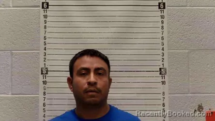 Mugshot of LEONEL VASQUEZ-ROBLERO booked in Luna County, New Mexico on July 8, 2026