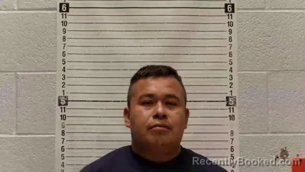 Mugshot of BERNARDO OSORIO booked in Luna County, New Mexico on July 8, 2026
