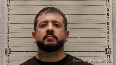 Mugshot of BENNY JR TORRES booked in Luna County, New Mexico on July 9, 2026