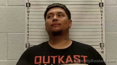 Mugshot of FERNANDO ORTIZ booked in Luna County, New Mexico on July 11, 2026