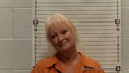 Mugshot of GWEN EDWARDS booked in Luna County, New Mexico on July 11, 2026