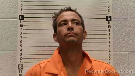 Mugshot of HECTOR ADRIAN FLORES booked in Luna County, New Mexico on July 20, 2026