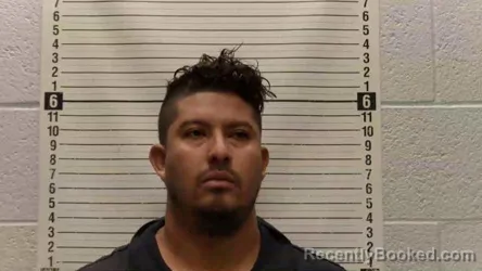Mugshot of ERICK PEREZ-HERNANDEZ booked in Luna County, New Mexico on July 20, 2026