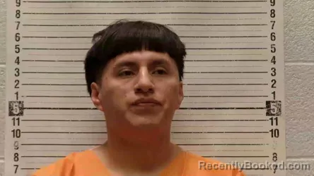 Mugshot of BYRON ORELLANA-BERMEO booked in Luna County, New Mexico on July 24, 2026