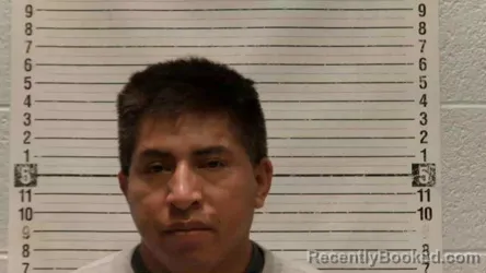 Mugshot of ALFONSO LLININ-MAJI booked in Luna County, New Mexico on July 24, 2026