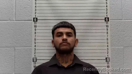 Mugshot of Osvaldo Valenzuela booked in Luna County, New Mexico on August 9, 2026