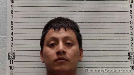 Mugshot of Josue Ajpuac-Salvajan booked in Luna County, New Mexico on August 10, 2026