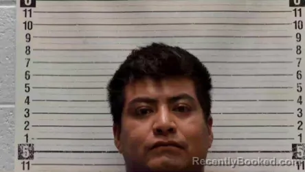 Mugshot of Rodrigo Bonifacio-Lazaro booked in Luna County, New Mexico on August 10, 2026