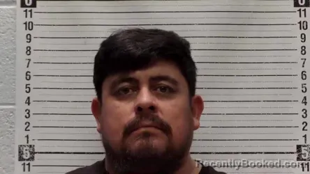 Mugshot of Arturo Gamez-Ortega booked in Luna County, New Mexico on August 10, 2026
