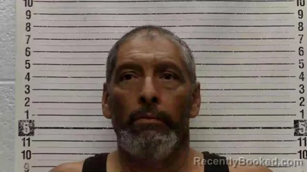 Mugshot of Lloyd Anthony Candelaria booked in Luna County, New Mexico on August 10, 2026