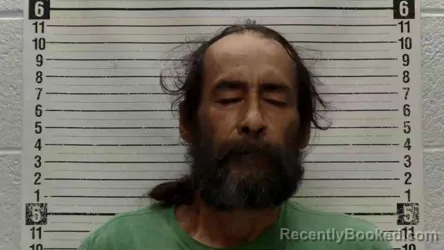 Mugshot of David Crabb booked in Luna County, New Mexico on August 12, 2026