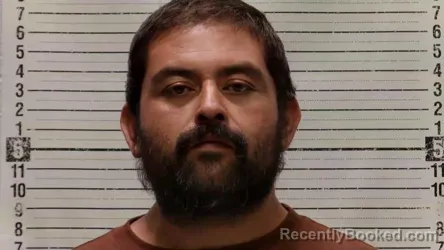 Mugshot of Arturo Murillo Rodriguez booked in Luna County, New Mexico on August 17, 2026
