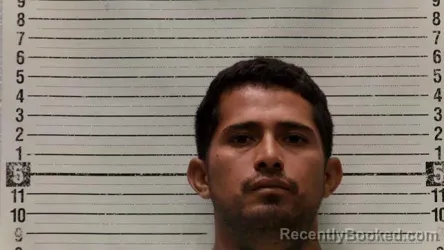 Mugshot of Alberto Montiel-Montiel booked in Luna County, New Mexico on August 17, 2026