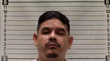 Mugshot of Jasper Acosta booked in Luna County, New Mexico on August 17, 2026