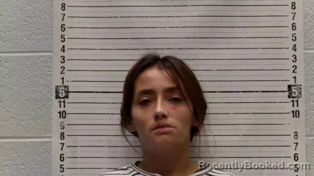 Mugshot of Marriah Parra booked in Luna County, New Mexico on August 18, 2026
