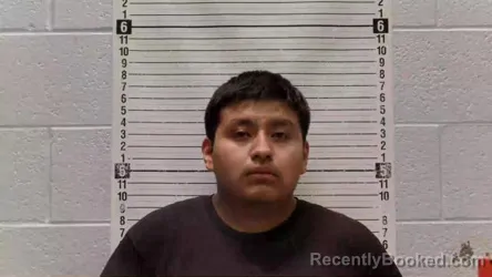 Mugshot of Leonel Desiderio-Garcia booked in Luna County, New Mexico on August 20, 2026