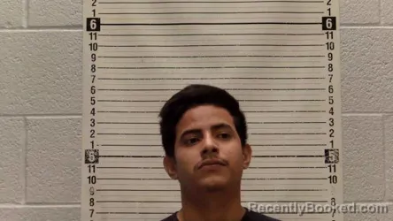 Mugshot of Jair Vera-Medina booked in Luna County, New Mexico on August 20, 2026
