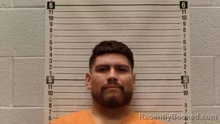 Mugshot of Edugueny Slazar-Perez booked in Luna County, New Mexico on August 21, 2026