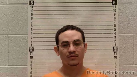 Mugshot of Nathan Quintana booked in Luna County, New Mexico on August 21, 2026