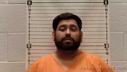 Mugshot of Jesus Rodriguez-Cecena booked in Luna County, New Mexico on August 21, 2026