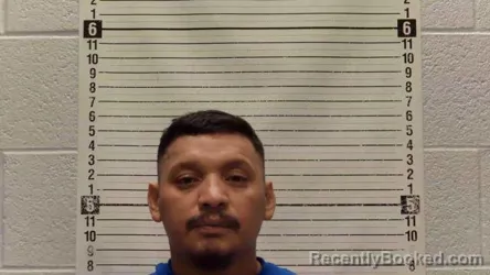 Mugshot of Jose Torres-Olmos booked in Luna County, New Mexico on August 24, 2026