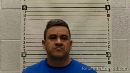 Mugshot of Ernesto Yebra-Elias booked in Luna County, New Mexico on August 24, 2026