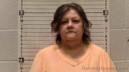 Mugshot of Maria G Gamboa booked in Luna County, New Mexico on August 25, 2026