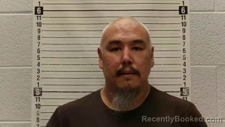 Mugshot of Mark Domingo Sequak booked in Luna County, New Mexico on August 25, 2026