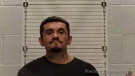 Mugshot of Ismael Maili Zapata booked in Luna County, New Mexico on August 26, 2026