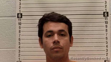 Mugshot of Daniel Nino-Florez booked in Luna County, New Mexico on August 28, 2026