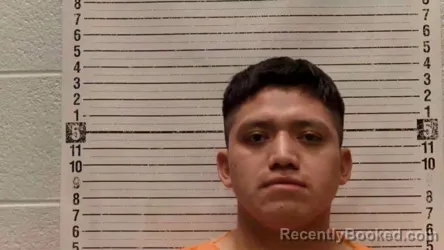 Mugshot of Victor Coz-Mejia booked in Luna County, New Mexico on August 28, 2026