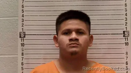 Mugshot of Erick Vasquez-Mateo booked in Luna County, New Mexico on August 28, 2026