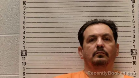 Mugshot of Rigoberto Romero-Rodriguez booked in Luna County, New Mexico on August 28, 2026