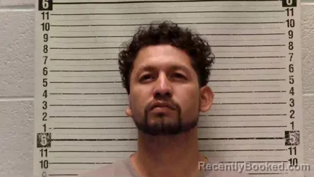 Mugshot of Manuel Padilla booked in Luna County, New Mexico on September 6, 2026