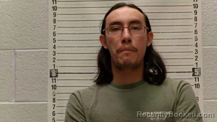Mugshot of Isaac Abraham Gallegos booked in Luna County, New Mexico on September 8, 2026