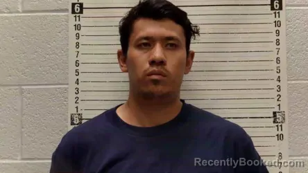 Mugshot of Manuel Najar-Coronado booked in Luna County, New Mexico on September 8, 2026