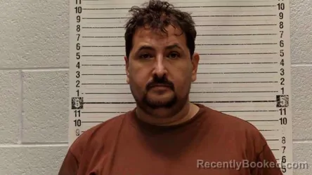 Mugshot of Jose Alba-Gutierrez booked in Luna County, New Mexico on September 8, 2026