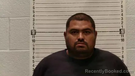 Mugshot of Mario Ernesto Vazquez-Rodriguez booked in Luna County, New Mexico on September 8, 2026