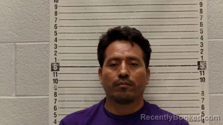 Mugshot of Manolo Perez-Velasquez booked in Luna County, New Mexico on September 8, 2026